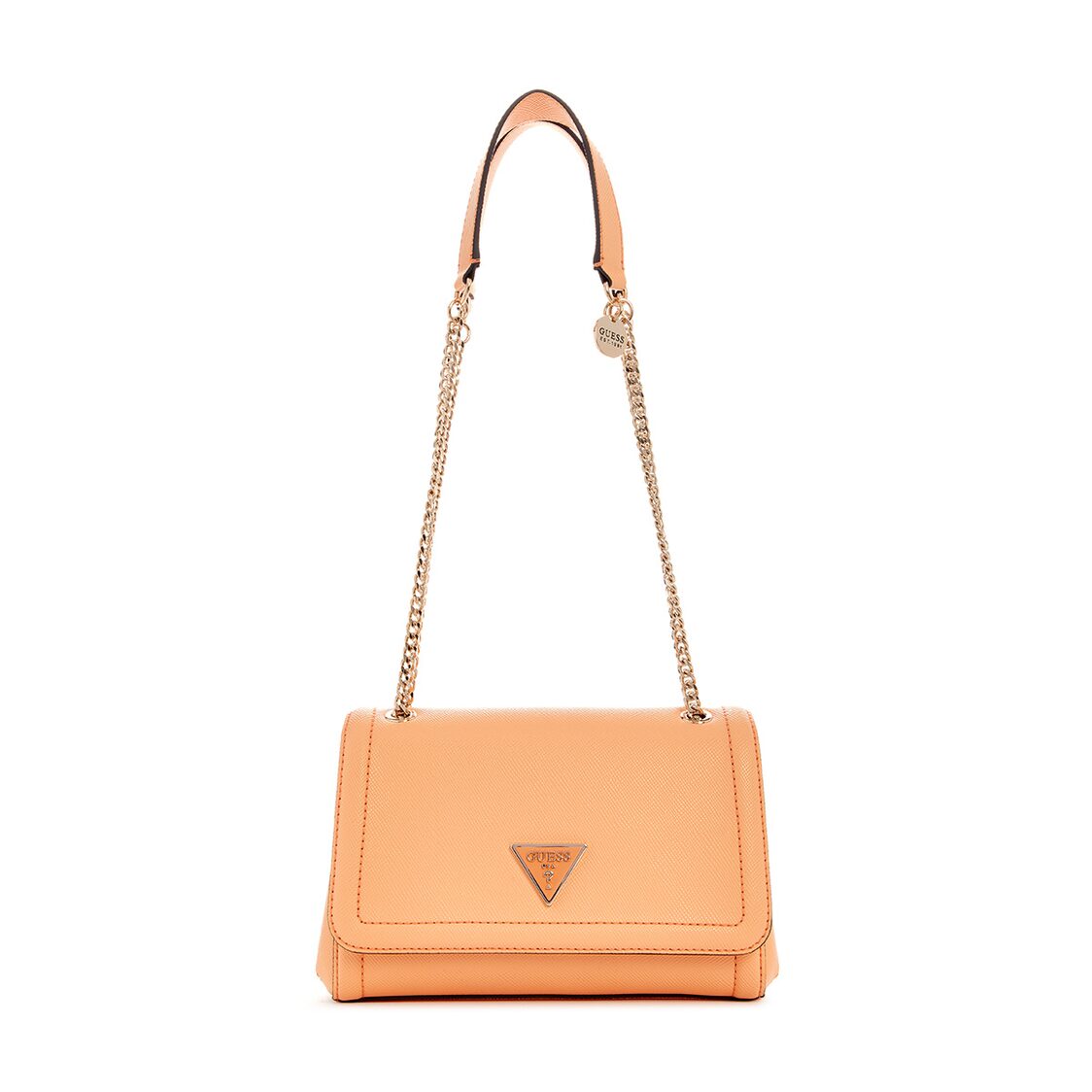 Guess Noelle Convertible Crossbody Flap, Apricot