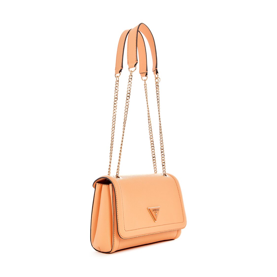 Guess Noelle Convertible Crossbody Flap, Apricot