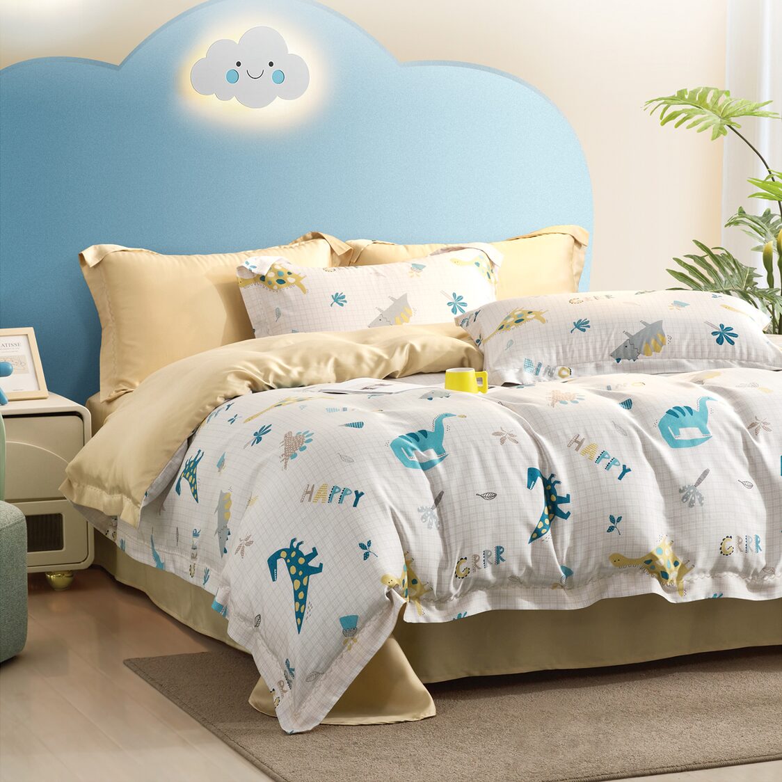 The Gang By Charles Millen 73 Tyran Fitted Sheet Set
