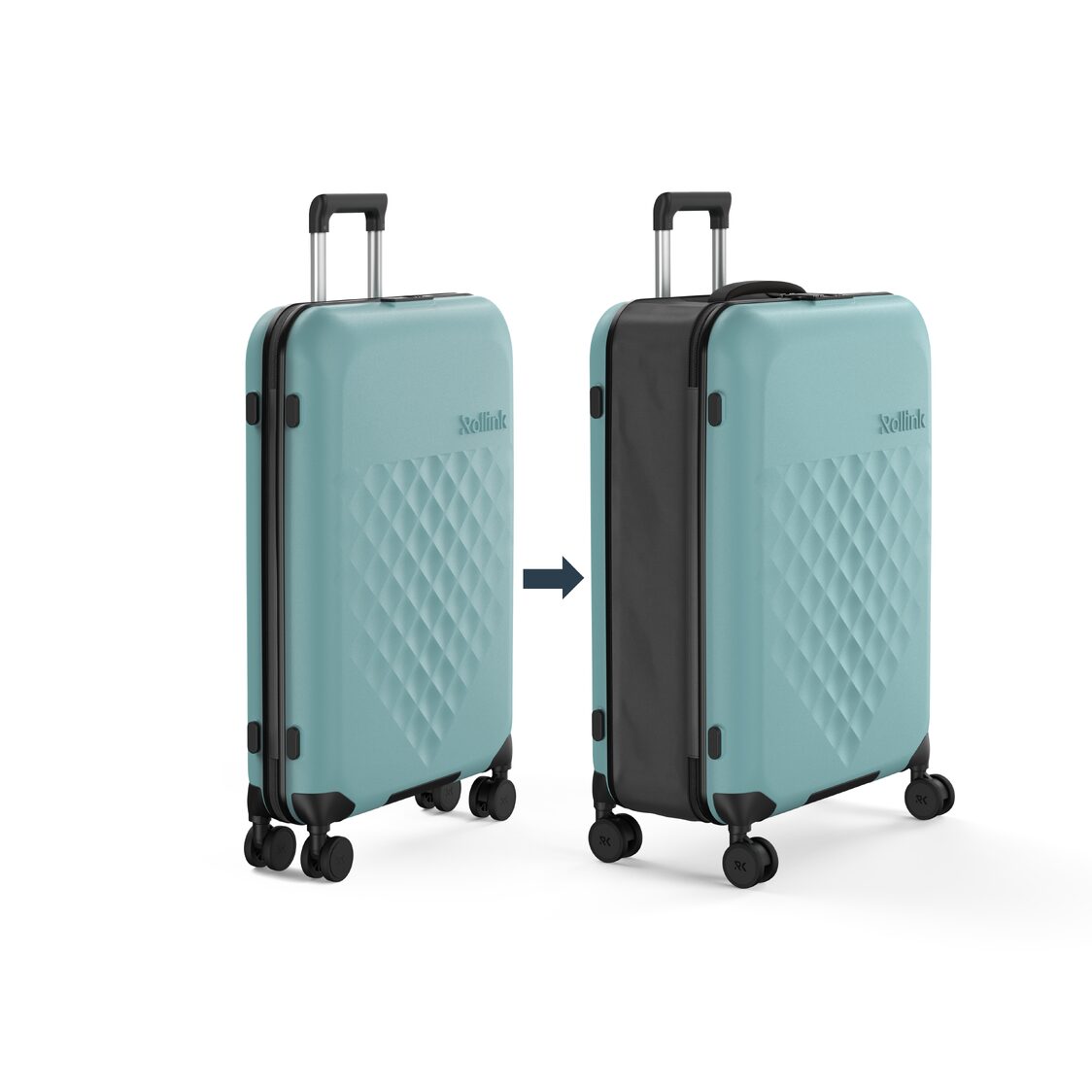 Rollink VEGA 360 Flex 4Wheel Spinner 26" Luggage - Aquifier