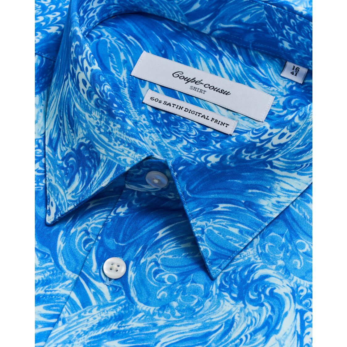 Coupe Cousu Short Sleeve Shirt, Print CCSSE290-PRINT