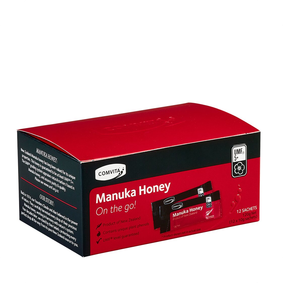 Comvita UMF™ 5+ Manuka Honey Sachets 12s (12 x 10g)
