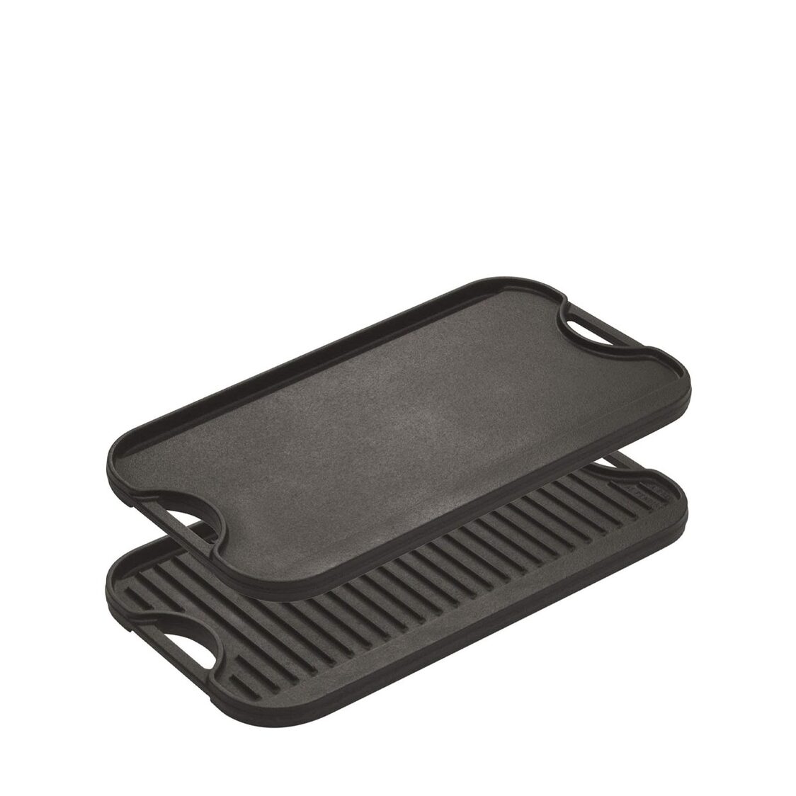Lodge 20 x 10.5 Inch Seasoned Cast Iron Reversible Grill/Griddle