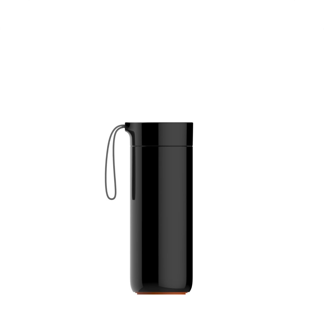Artiart Suction Butterfly Thermal Bottle Black 400ml