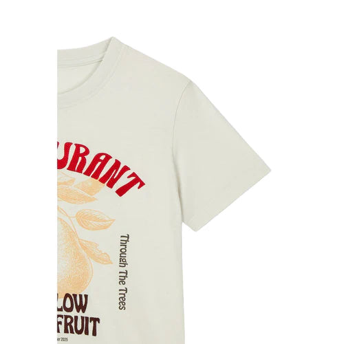 Voice Of Voices Print Crewneck Tshirt White
