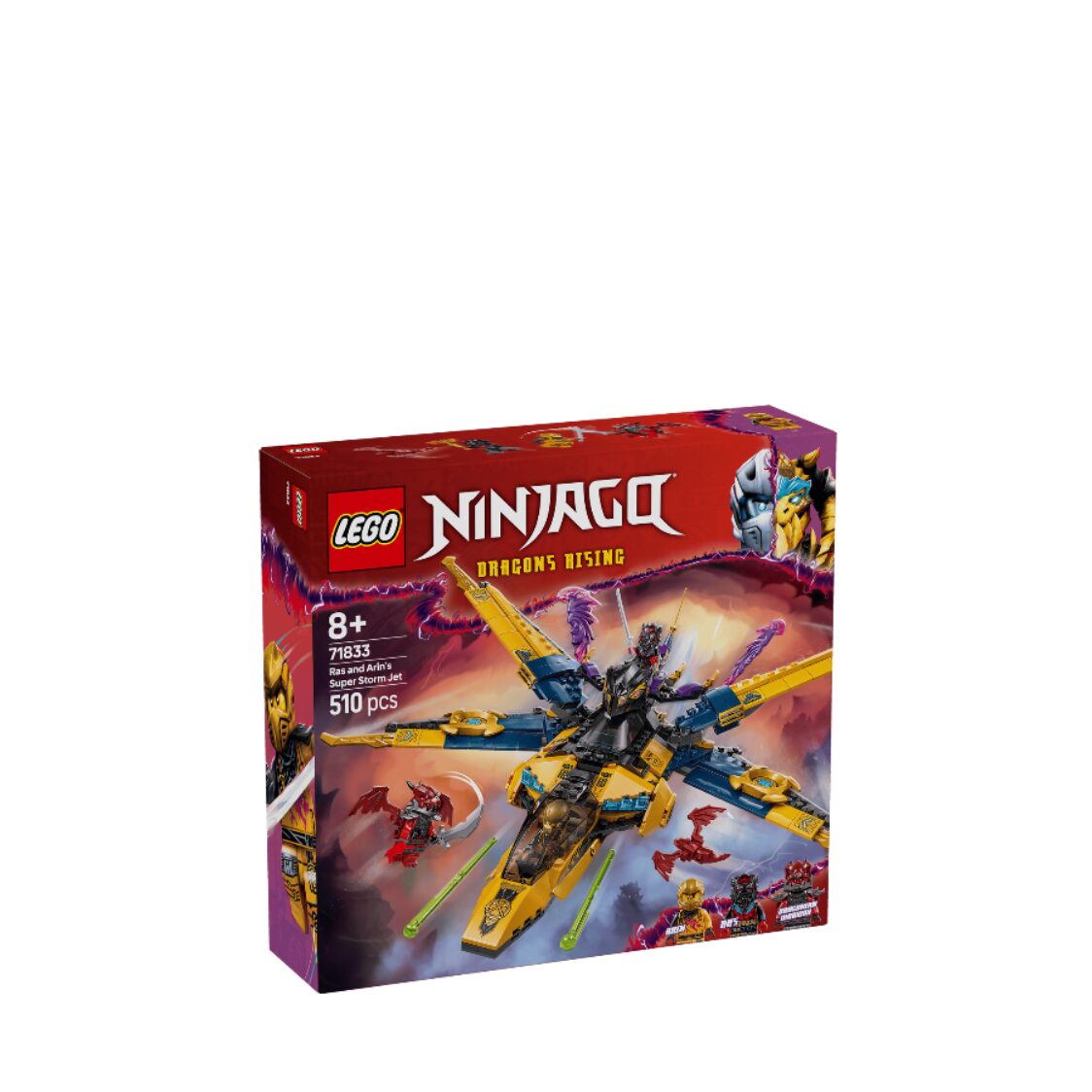 Lego Ras and Arin's Super Storm Jet 71833
