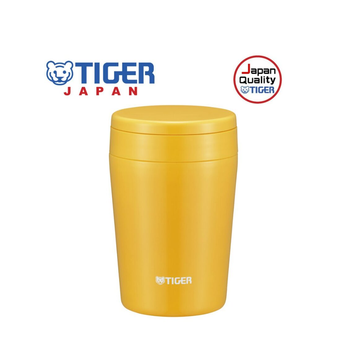 Tiger Double Stainless Steel Thermal Soup Cup 380ml - Yellow (MCL-B038 YS)