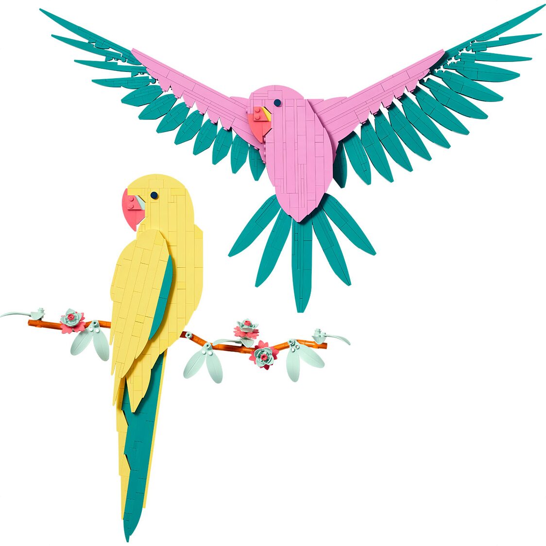 Lego The Fauna Collection – Macaw Parrots 31211