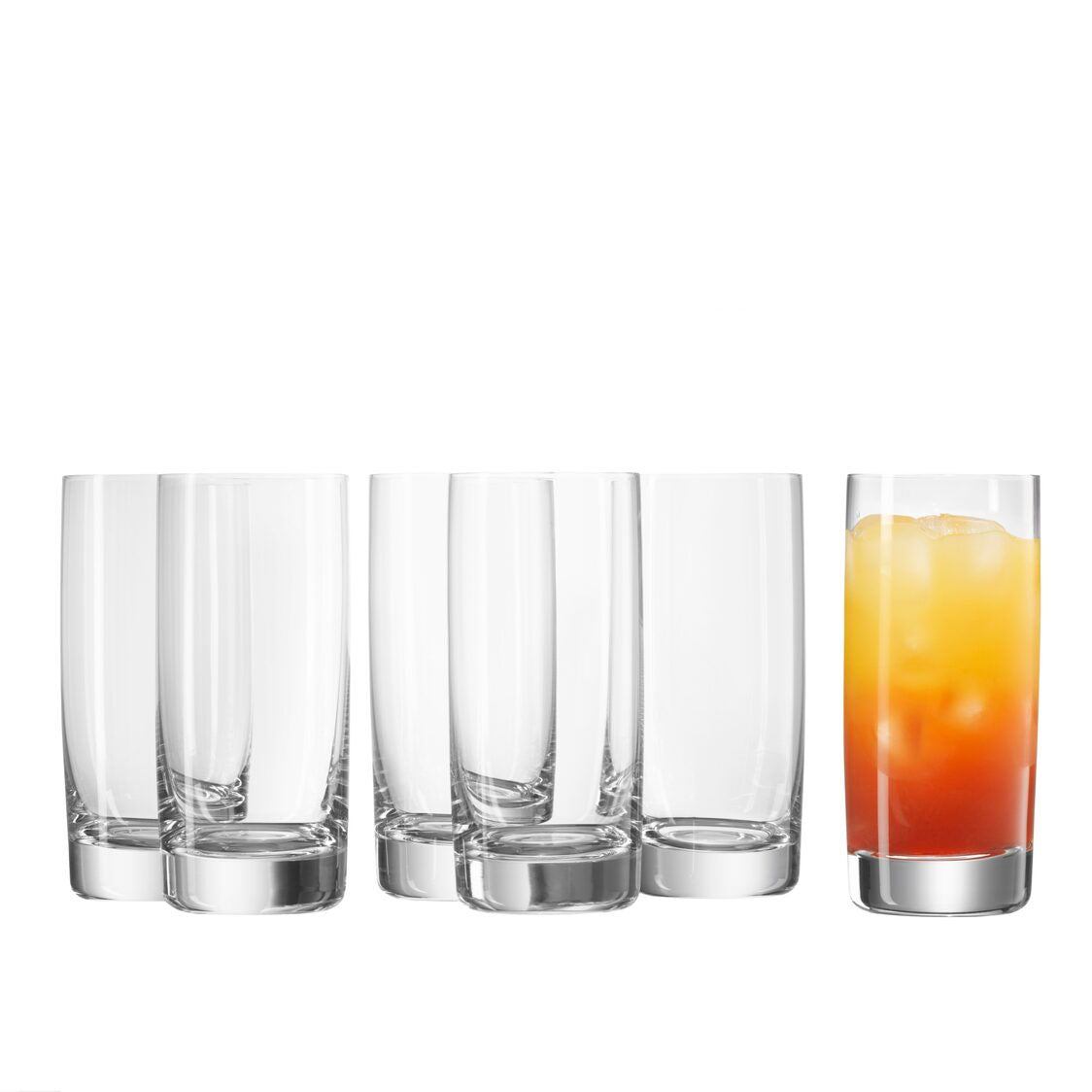 WMF EasyPlus Long Drink Tumbler, 6 pieces (09-0737-9990)