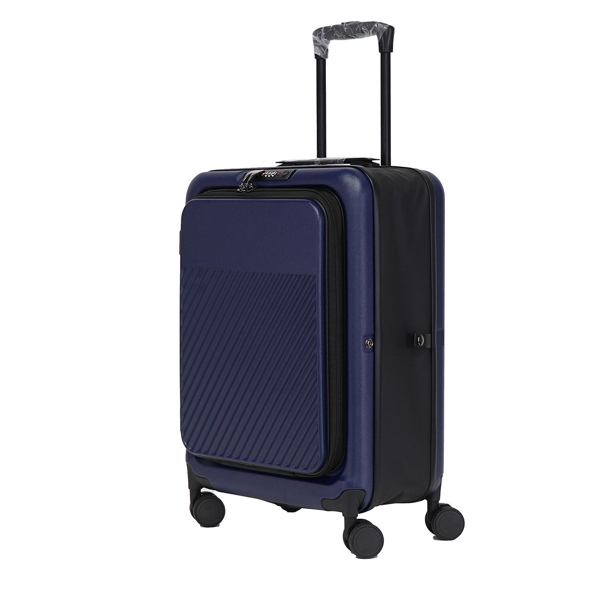 Ortem Folding & Multi-functional Front Opening Lugagge Navy 20"