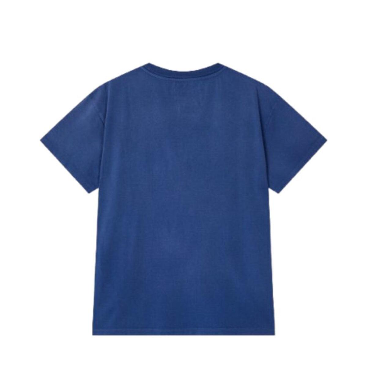 Man On The Boon Made In Usa Washed Pocket T Shirt Navy