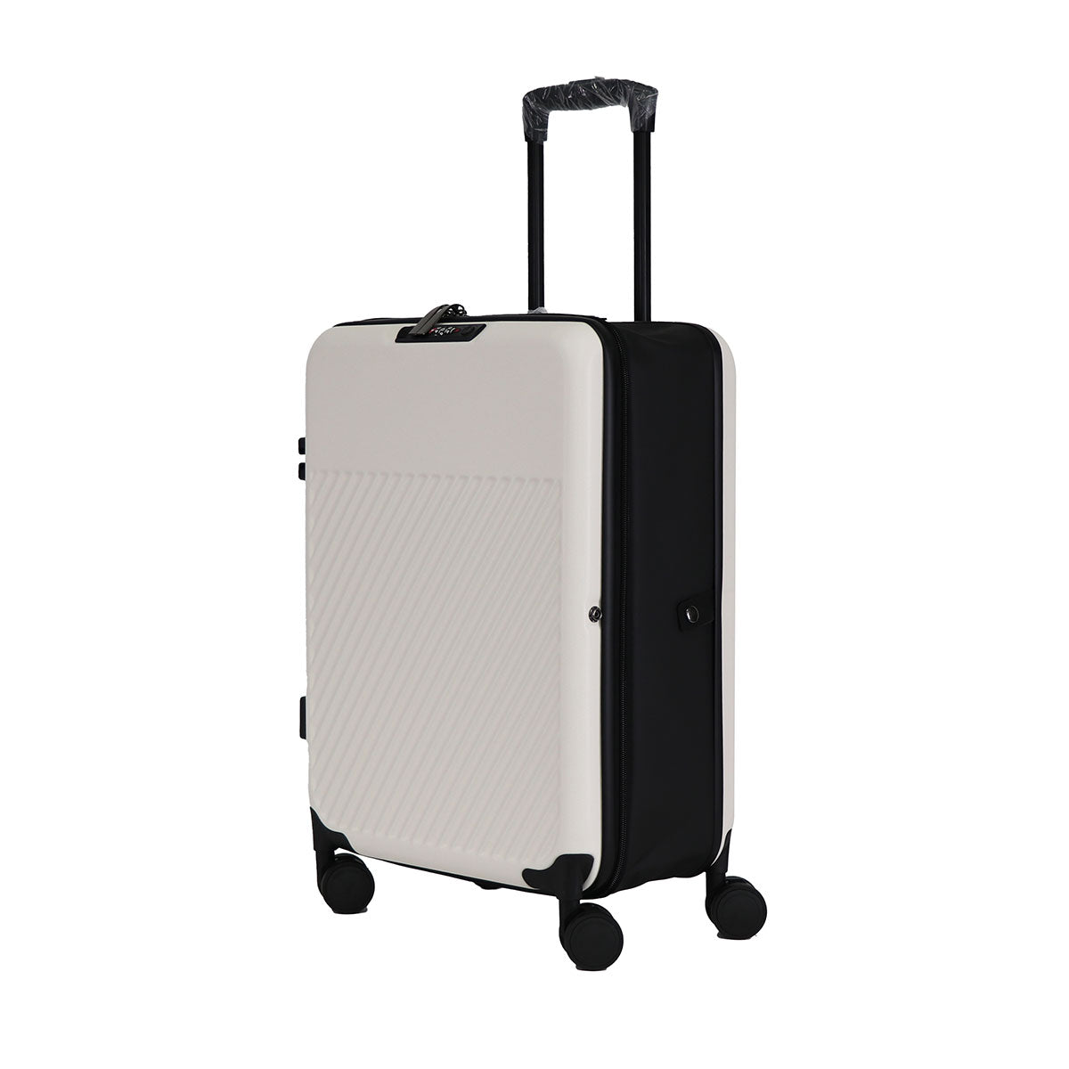 Ortem Folding & Multi-functional Lugagge White 20"