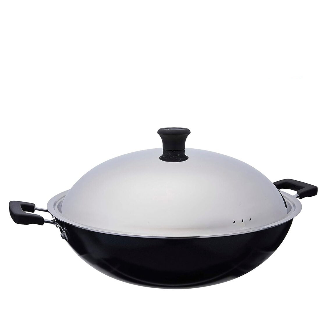TEFAL Asian Chinese Wok with Stainless Steel Lid